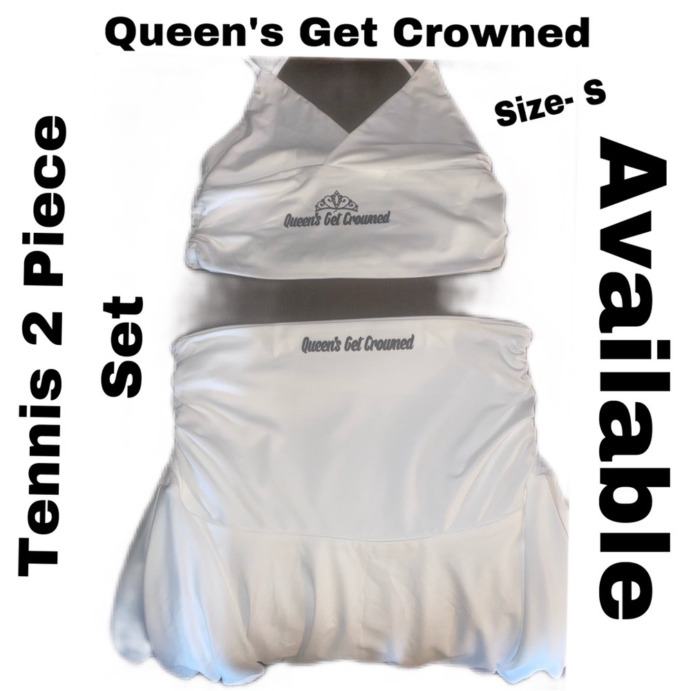 Women’s Queen’s Get Crowned 2 Piece Tennis Set